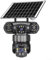 Feeshoppher Solar Securitys Cameras 4K 360° PTZ Dual Lens Security Cameras Outdoor Solars Security Camera Solars Powered WiFi Securitys Camera IP66 Waterproof 2.4G Wireless Surveillance(Black)