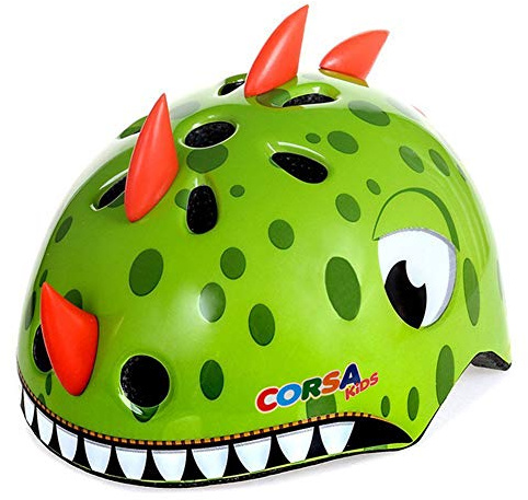 Kids Toddler Bike Helmet, Adjustable and Multi-Sport for Child Infant Baby, 3 Sizes for Age 1-2-3-5-8-14 Years Boys Girls (Dinosaur, Small)