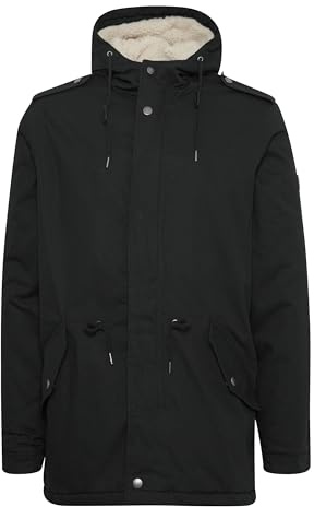 !Solid SDDarnell Herren Winterparka Parka Winterjacke, M, Black (9000)