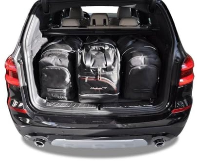 KJUST Dedizierte Kofferraumtaschen 4 stk kompatibel mit BMW X3 G01 2017+ CarBags