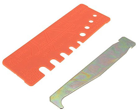 EsportsMJJ Chainsaw Chain Tool Quick Check Gauge and Bar Groove Cleaner