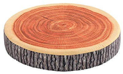 GJBHD Große Schwamm Sitzpolster, 3D Stereoscopic Futon Kissen Verdicken Sie Runde Stuhlauflage Gefüllte Sitzkissen Décoration De La Maison Für Office Stuhl Autositz-b Durchmesser40cm(16inch)