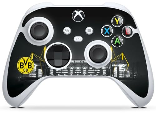 DeinDesign Skin kompatibel mit Microsoft Xbox Series S Controller Folie Sticker BVB Stadion Borussia Dortmund
