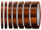 LUTER 7 Rollos Cinta Resistente al Calor Cinta Cinta De Sublimación De Alta Temperatura Cinta Térmica Para Impresión Por Sublimación Transferencia De Calor Y Aislamiento Soldadura Onda Leonada