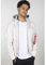 Alpha Industries Herren MA-1 TT Hood Bomberjacke, Jet Stream White, Large