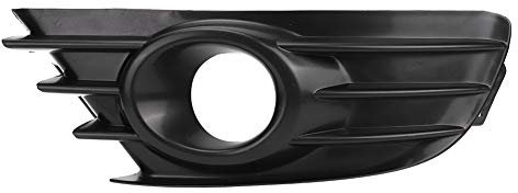 Insert de Calandre Antibrouillard Latéral, Garniture de Calandre Antibrouillard Pare-chocs Avant Gauche en ABS 7414JT pour C4 04-08 (noir)
