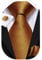 Dubulle Mens Tie Set Paisley Floral Checks Neckties for Men Silk Pocket Square Cufflinks Suit Wedding,Gold Bronze