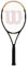 Wilson Burn Spin 103 Freizeit-Tennisschläger für Erwachsene, Griffgröße: 6,4 cm, Schwarz/Gelb