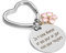 Hoosmoon Cadeau Maman Porte Clés ,Anniversaire Porte Clef Idee Cadeau Personnalisé Femme 40 ans 50 ans Original Utile Cadeau Fete des Meres, Belle Mere Mamie Je t'aime Maman