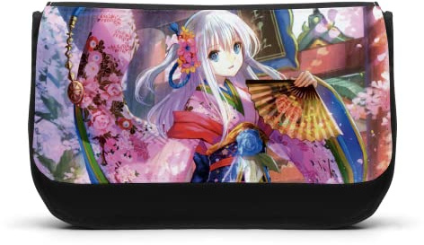 Federmäppchen – Schulanfang – bedruckt Manga Anime Girl – REF596 Frankreich