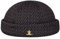 LIERYS Carniston Dockermütze - Blau-orangene Mütze (54-61 cm) - Gold-Kollektion - Wintercap - Made in Italy - Herren - Herbst/Winter blau-orange S (54-55 cm)