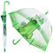 Minecraft Regenschirm für Kinder - Ausziehbar, Winddicht, Leicht und Lustig Design - Ideal für Regentage (Transparent Creeper)