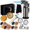 RoseFlower Kit de Fumeur Cocktail, Nostalgia Smoker Kit pour Whisky, Boissons, Bourbon, Steak, Poisson et Fromage - Nourriture et Boissons Infusées de Fumée - Cadeau pour Mari, Père, Hommes #2
