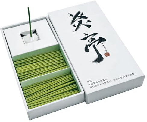 Bogoro Räucherstäbchen Set, Premium Räucherstäbchen Weihrauch, Incense Sticks, 100 Stäbchen 6,5cm, ideal für Meditation, Yoga, spirituelle Heilung, Gebete, Aromatherapie (YanTing)