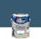 Dulux Valentine Crème de Couleur - Peinture multi-supports intérieure - Satin Bleu Paon 5 L
