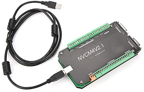 Ethernet -Karte 6-Achsen-CNC-Controller USB-Schnittstellenkarte für Schrittmotor, Steuerung von 6 Motoren Gleichzeitig, mit Mehreren Eingangs- und Ausgangsschnittstellen