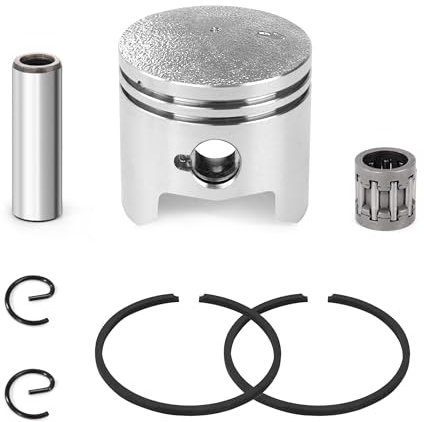 Tunejoy Jeu de Piston de Moteur Kit de Piston de Reconstruction de Moteur 40mm Piston Kit Assemblée Remplacement pour Dirt Pit Bike ATV Scooter Quad 43cc
