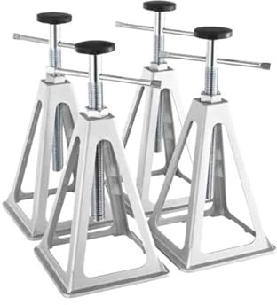 sollevatore auto Martinetti stabilizzatori per camper Confezione da 4 jack in alluminio per rimorchio da viaggio camper Martinetto a vite singolo sollevatore