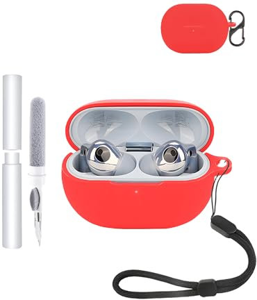 Funda protectora de silicona para auriculares Huawei FreeBuds Pro 4, duradera y respetuosa con el medio ambiente, con agujeros precisos y compatibilidad de carga, a prueba de golpes, tacto cómodo,