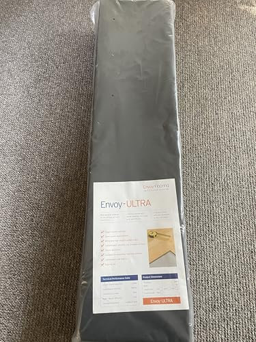 Envoy Ultra Premium Foam Flooring Underlay, 10m² Roll, 3mm Thick, Sound and Impact Reduction