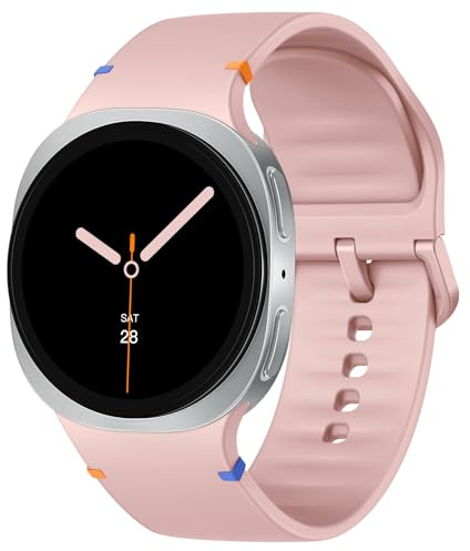 Raradev Sport Armband für Samsung Galaxy Watch 8 Armband 40mm 44mm/Galaxy Watch 8 Classic 46mm, Weiches Sillikon Band Ersatzarmband für Herren Damen