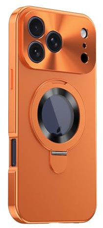 Wigento Metall Hülle für Apple iPhone 17 Pro Max mit MagSafe Privacy Glas Full Cover