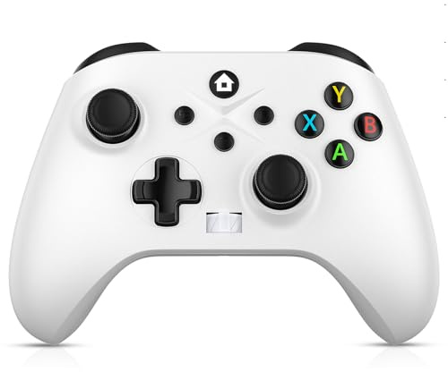 Dinosoo Wireless Controller für Xbox Series X|S,Xbox One, PC, 2,4-GHz-Adapter, 1000mAh Akku, Turbo, Makro, Dual Vibration, 6 Achsen Sensor, 3,5mm Audioanschluss