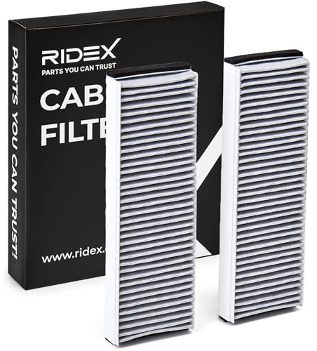 RIDEX 424I0234 Innenraumfilter Pollenfilter Aktivkohlefilter Höhe: 30 Breite: 100 Länge: 306 Kompatibel mit AUDI A3 Sportback 8PA A6 Avant 4F5, C6 A3 Schrägheck 8L1 A6 Avant 4B5, C5