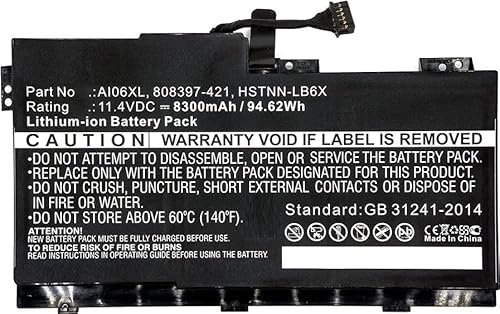 MicroBattery MBXHP-BA0074 Notebook-Ersatzteil für Laptop, Akku, HP, ZBook 17 G3, ZBook 17 G3 M9L94AV, ZBook 17 G3 T7V61ET, ZBook 17 G3 T7V62 E