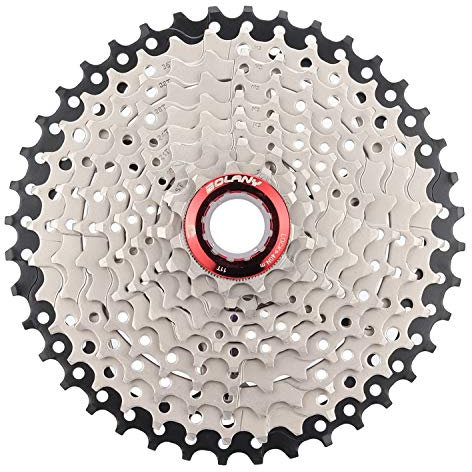 BOLANY 8/9/10 Fach Kassette 11-25T/32T/36T/40T/42T/46T/50T, Bicycle Speed Cassette Geeignet für MTB Fahrrad, Rennrad, Leichtes Freilaufritzel, kompatibel mit Shimano, SRAM, Sunrace