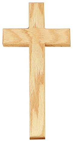 Creative Brands JC-1193 Kreuz, 30,5 cm hoch, Eiche