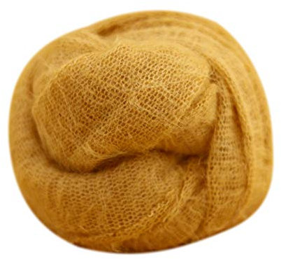 Herbests Baby Neugeborenen Foto Requisiten Wraps, Baby Decke für Jungen und Mädchen Newborn Wrap Baby Fotoshooting Knit Wrap für Baby Fotografie Foto-Matte Decken Fotografie-Hintergründe,Gelb
