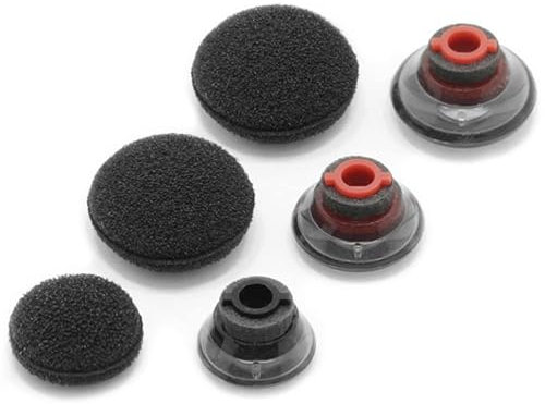 Okuli 3 x Silikon & Schaum Ohrstöpsel Ohrhörer Gummi Tipps Für Plantronics Voyager 5200, 5210, 5220 Kopfhörer Ohrhörer