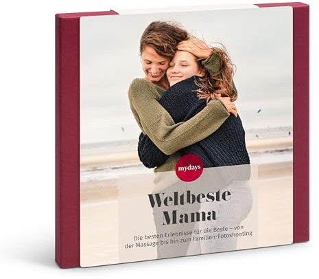 mydays Geschenkbox Weltbeste Mama, für 1 Person, freie Erlebnis-Auswahl an ca. 1323 Orten