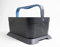 rati Basket - Blue, Smarter Auto Korb zum Einkauf & Outdoor-Aktivitäten, mit Befestigungsadapter zum Kofferraum, rutschfest und Stabil während der Fahrt I Schwarz, aus 94% Recycling Material