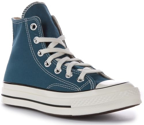 Converse Herren High-Top, Tealuniverse/Egret/Schwarz, 41 EU