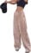 Odizli Cargohose Damen Baggy High Waist Vintage Y2K 2000er Cargo Fallschirm Hose Parachute Track Pants Hip Hop Freizeithose Jogginghose Trackpants Teenager Mädchen Streetwear mit Taschen Rosa S