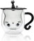 Iceten Cute Cat Mug, Double Walled Insulated Glass Cups with Lid Milk Cup Coffee Cup, Birthday Mother's Day Easter Halloween Christmas Valentine's Gifts for Women(250ml/8.4oz)