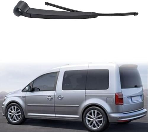 Auto Heckscheibenwischer für VW Caddy 2k 2004-2016, Heckscheiben Wischer Gummi Reinigungsfenster Ersatzteile