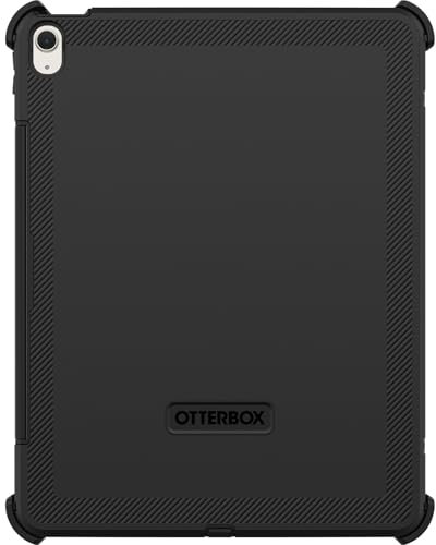 OtterBox Defender Hülle für iPad Air 13 Zoll (2024 M2, 2025 M3), ultrarobuste Schutzhülle mit integriertem Displayschutz, 2X getestet nach Militärstandard, Schwarz