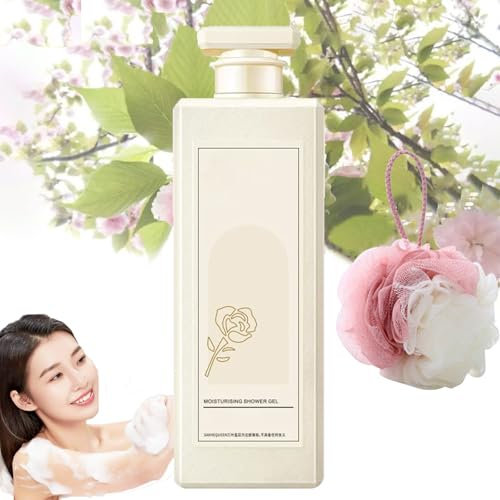 Urose Duschgel, parfümiertes feuchtigkeitsspendendes Duschgel, duftendes Duschgel, lang anhaltendes duftendes Duschgel für Frauen und Männer, Sanyequeen duftendes Duschgel für alle Hauttypen (1)