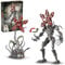 2 IN1 Flower Monster Building Blocks Set, Stranger Monster Demogorgon Action Figures Building Toys for Horror TV Fans, Birthday, Party Favors for Boys Girls Adults(858PCS)