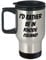 Rhode Island Travel Mug - I'd Rather Be In Rhode Island - Birthday Unique Gifts from Friends