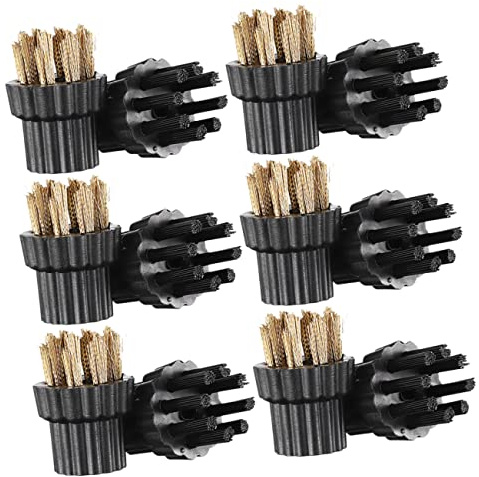 HOMOCONO 12pcs Steam Cleaning Machine Brush Head Electric Cleaning Brush for Household Industrial Use