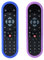 Confezione da 2 cover per telecomando Sky Q +, antiurto, custodia protettiva compatibile con touch e non touch, delicata sulla pelle, con passante per la mano
