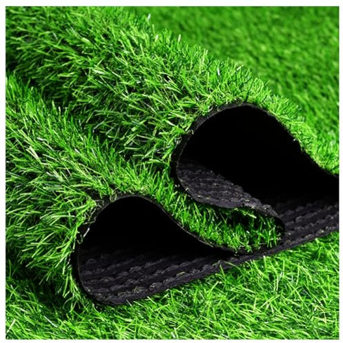 Tapis de gazon artificiel haute densité 3 m x 10 m Gazon synthétique réaliste pour paysage extérieur Tapis de jardin en gazon synthétique Utilisation intérieure et extérieure Option de taill