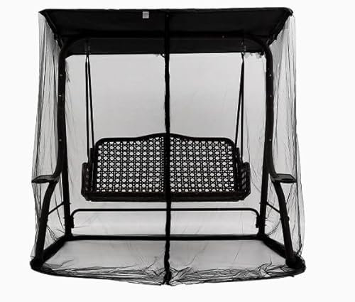 Zanzariere, Zanzariera Con Cerniera Per Ombrellone A 3 Posti Reti Zanzariera Per Altalena Da Giardino Balcone Viaggio Campeggio Sedia A Dondolo