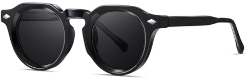 Runde Sonnenbrille für Frauen Männer UV400 Brillen Retro Sonnenbrille