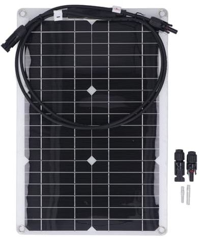 Panneau solaire flexible 20W 18V haut rendement pour camping-car hors r¨¦seau