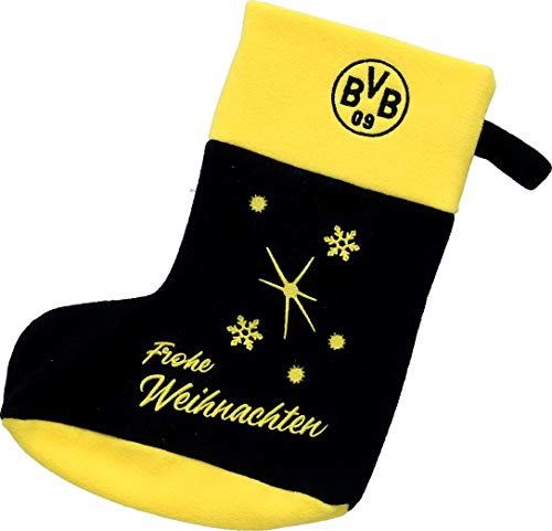 Borussia Dortmund BVB Strumpf/Socke/Weihnachtssocke/Weihnachtsstrumpf ** Frohe Weihnachten **